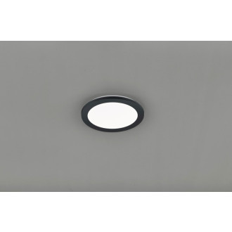 Led osvětlení Reality Camillus 26x3 cm plast černá mat RE R62921532