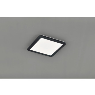 Led osvětlení Reality Camillus 30x3 cm plast černá mat RE R62931832