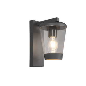 Nástěnná lampa Trio Cavado antracit 211060142