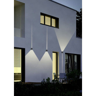 LED Nástěnná lampa Trio Adaja antracit 226860242