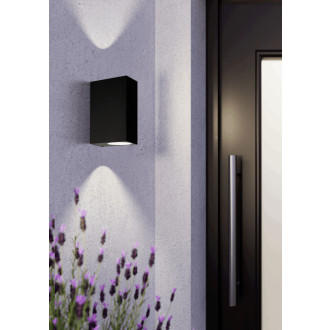 LED Nástěnná lampa Eglo SCOGLIERA-E černá 74023
