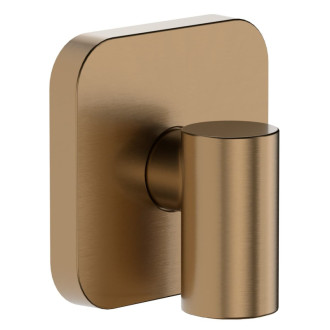 Podomítkový vývod Hansgrohe FixFit Fine Q se zpětným ventilem kartáčovaný bronz 28884140