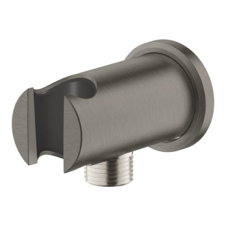 Podomítkový vývod Grohe Rainshower s držákem sprchy kartáčovaný Hard Graphite 26658AL0