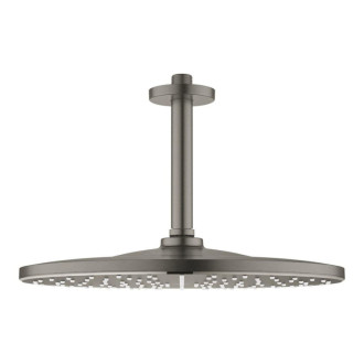 Hlavová sprcha Grohe Rainshower Mono vrátane sprchového ramena kartáčovaný Hard Graphite 26560AL0