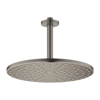 Hlavová sprcha Grohe Rainshower Mono včetně sprchového ramena kartáčovaný Hard Graphite 26560AL0