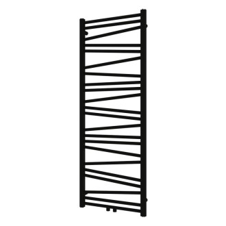 Radiátor kombinovaný SAT Lilon 133,5x50 cm černá matná SATRALI1335500SBL