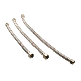 Hadička pancierová Geos AGT 3/8"x1/2" - 40 cm FF T6440CR