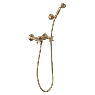Sprchová batéria Paffoni Ricordi bez sprchového setu 150 mm bronz IR168BR