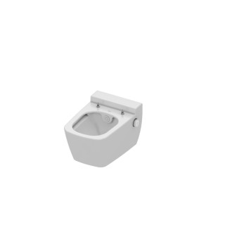 WC s bidetem závěsné Tece TECEone včetně sedátka TECEONESET