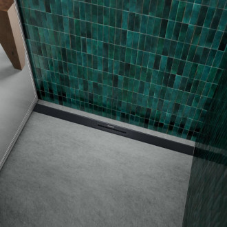 Sprchový žlab Kaldewei Flowline Zero 90 cm nerez černá mat 940000010676