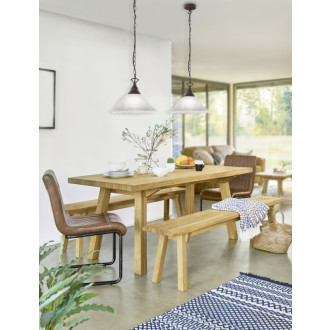 Závěsné osvětlení Reality Country rusty R30871024