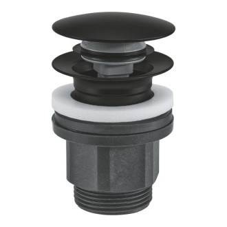 Výpusť k umývadlu Grohe matte black 1024642430