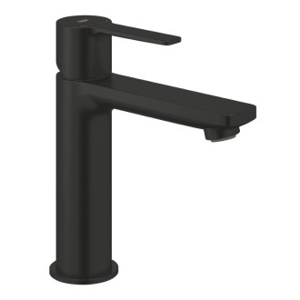 Umývadlová batéria Grohe Lineare s clic-clacom čierna matná 231062431