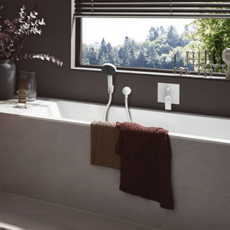 Vanový set Hansgrohe Pulsify Select S matná bílá 24306700