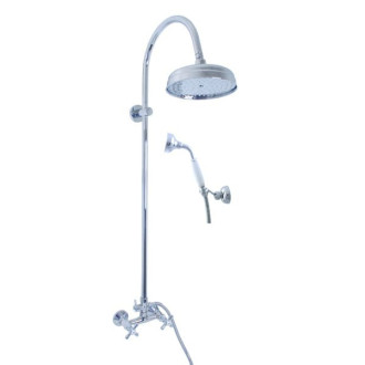Sprchový systém RAV SLEZÁK Morava s kohoutkovou baterií chrom MK181.5/3