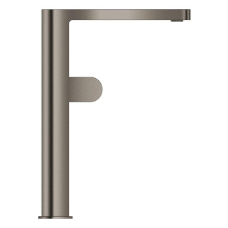 Vysoká umyvadlová baterie Grohe Plus bez výpusti kartáčovaný Hard Graphite 32618AL4