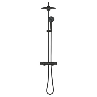 Sprchový systém Grohe Vitalio Joy s termostatickou baterií matná černá 264032432