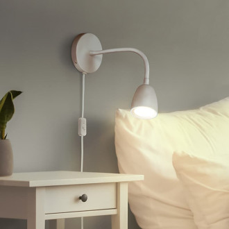 LED nástěnná lampa Solight bílá WO54-W