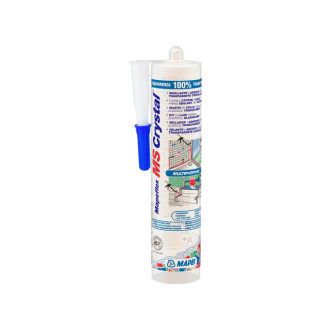 Tesniaci tmel Mapei Mapeflex MS Crystal priesvitná 300 ml MAPEFLEXMSCRYSTAL