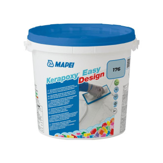 Škárovacia hmota Mapei Kerapoxy Easy Design zelenošedá 3 kg R2T MAPXED3176