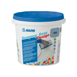 Škárovacia hmota Mapei Kerapoxy Easy Design hradná šedá 3 kg R2T MAPXED3125