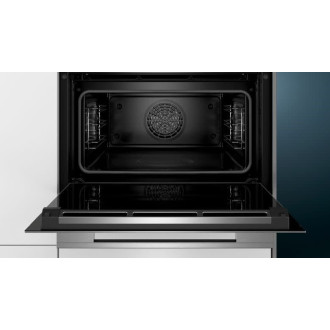 Siemens iQ700, Vstavaná kompaktná kombinovaná parná rúra, 60 x 45 cm, Nerez, CS636GBS2