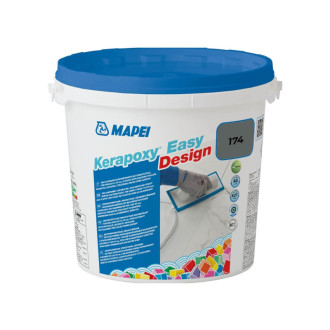 Škárovacia hmota Mapei Kerapoxy Easy Design tornádo 3 kg R2T MAPXED3174