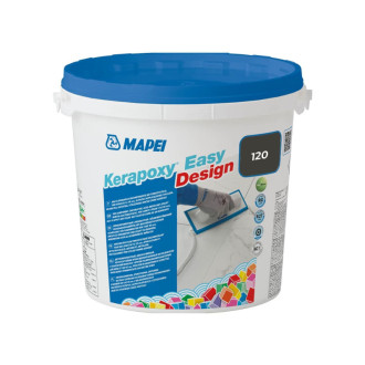 Škárovacia hmota Mapei Kerapoxy Easy Design čierna 3 kg R2T MAPXED3120