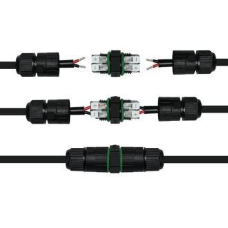 McLED LED pásik - sada 1 m + Prijímač Nano IP67, 240 LED/m, UWW, 6 W/m, DC 24 V, 380 lm/m, CRI90, IP67, 10 mm, vodič 3 m ML-126.036.90.S01002