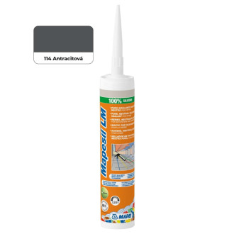 Silikón Mapei Mapesil LM antracit 310 ml MAPSLM114