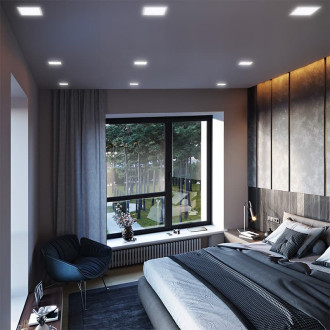LED svetelný panel Solight biela WD147