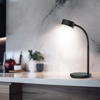 LED stolná lampa Solight čierna WO3000-B