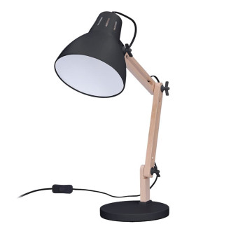 Stolná lampa Solight čierna WO57-B