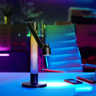 LED stolná lampa Solight čierna WO67