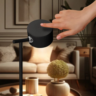 LED stolná lampa Solight čierna WO68-B