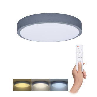 LED svetlo Solight šedá WO8001
