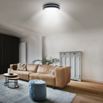 LED svetlo Solight čierna WO820