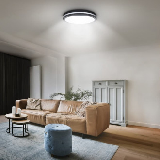 LED svetlo Solight čierna WO821