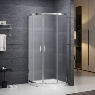 Sprchovací kút štvrťkruh 80x80 cm Roth Project N0790