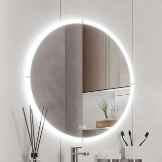 Okrúhle LED zrkadlo s dvoma dotykovými senzormi, 600mm ZP 24000RVX