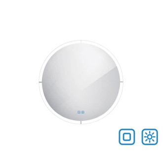 Okrúhle LED zrkadlo s dvoma dotykovými senzormi, 600mm ZP 24000RVX