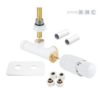 Termostatický ventil kombinovaný Hopa biela VENTILSADA1BRMW