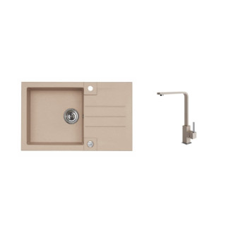 Set drezu a batérie Alveus Rock 130 + Afra / 55 beige SETA20136