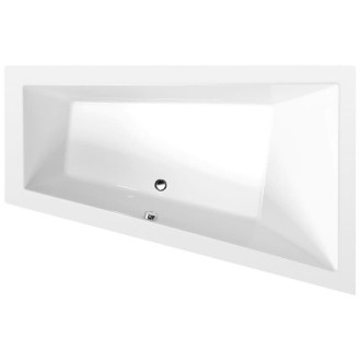 Asymetrická vaňa Polysan Triangel 180x120 cm akrylát pravá 20611