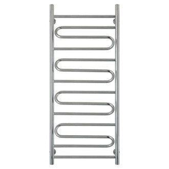 Radiátor kombinovaný House Level Premium Style 123,9 x55 cm leštená nerez 50040