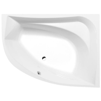 Asymetrická vaňa Polysan Tanya 160x120 cm akrylát pravá 66119