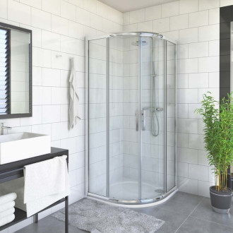 Sprchovací kút štvrťkruh 100x100 cm Roth Proxima Line 531-100R55N-00-15