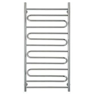 Radiátor kombinovaný House Level Premium Style 123,9 x65 cm leštená nerez 50041