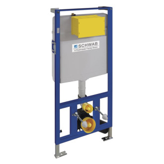 SCHWAB DUPLO WC 199 nádržka na suchú montáž 3/6l, DN110mm T02-2113-0250