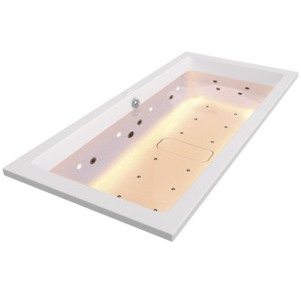 CHROMO PLANE vnútorné bodové farebné osvetlenie vane, 8 RGB LED diód 91408 48608 91408